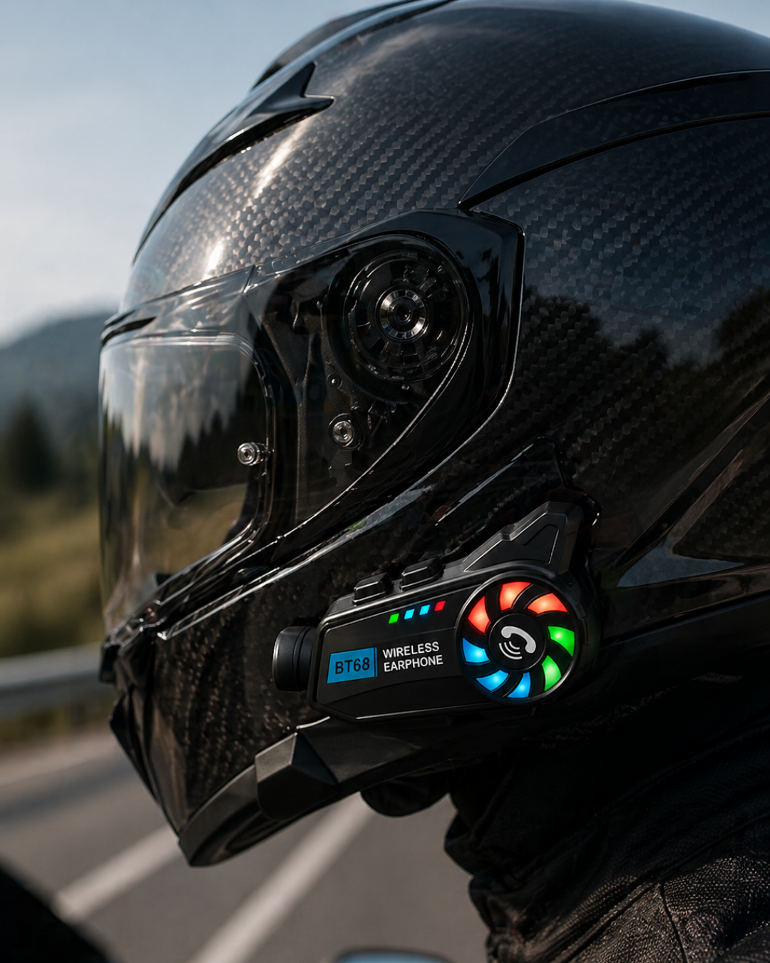 Kask Kamerası Bluetooth Bağlantılı 1080P Kayıt ve Akıllı Kontrol Sistemi