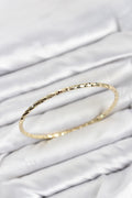 Gold Renk Lazer Kesim 65 mm Bilezik