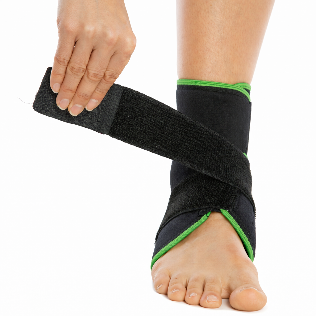 Çapraz Bantlı Ayak Bilekliği 8 Bandaj Sistemi Burkulma Desteği Spor Bileklik