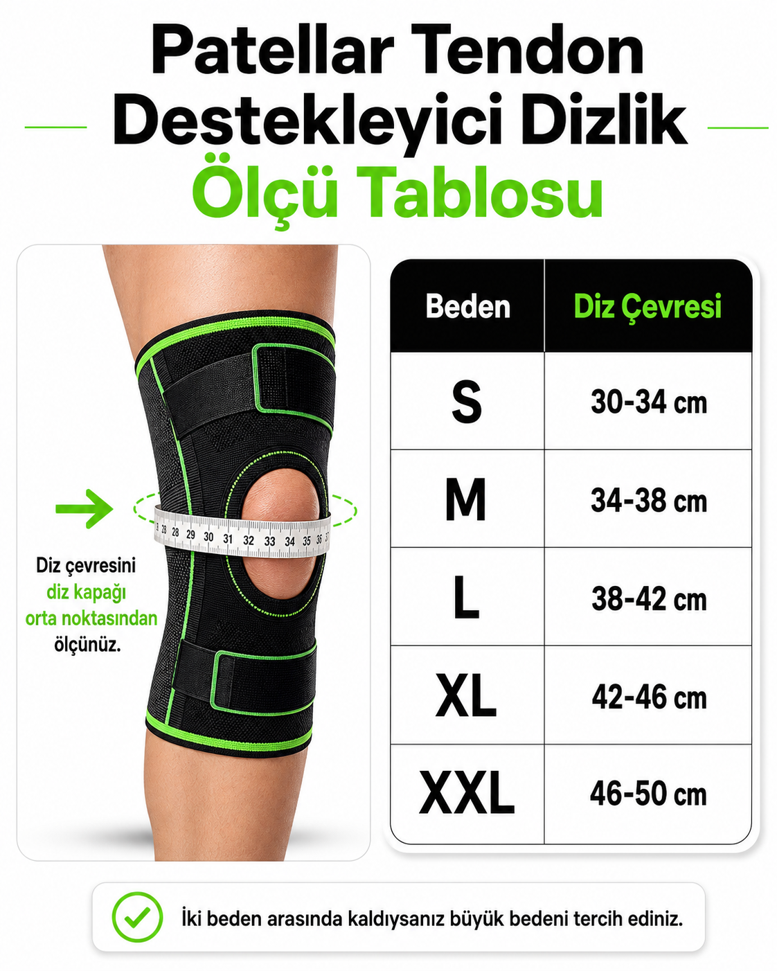 Patellar Tendon Destekleyici Dizlik Açık Patella Sporcu Dizliği Ayarlanabilir Diz Bandajı