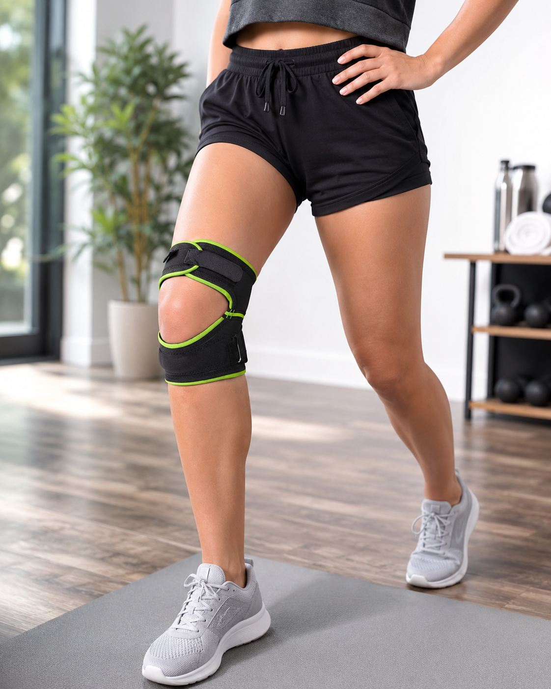 Patellar Tendon Destekleyici Dizlik Açık Patella Sporcu Dizliği Ayarlanabilir Diz Bandajı