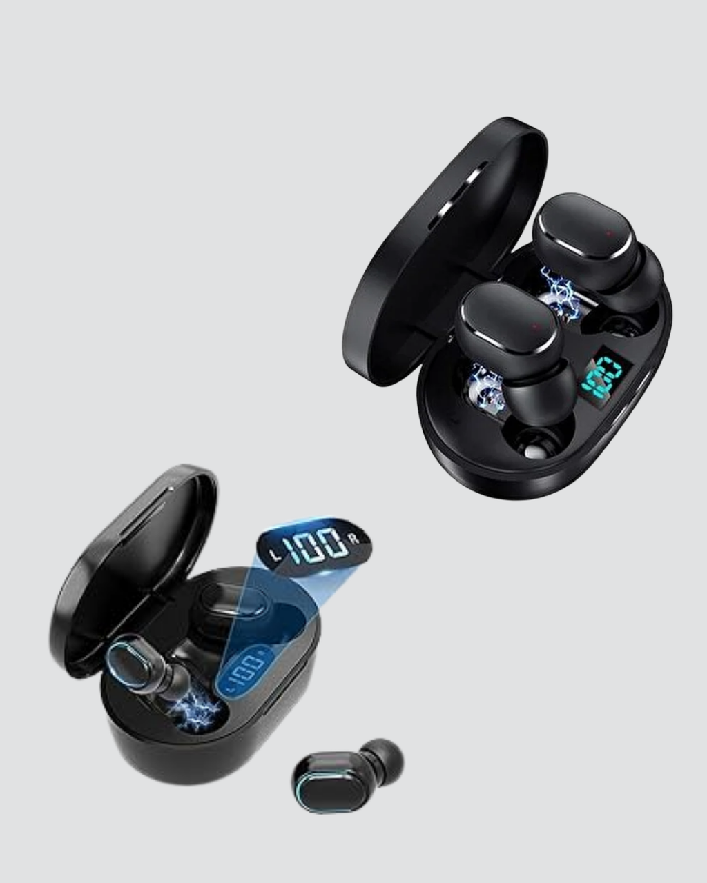 ANC Bluetooth Kulaklık – Suya ve Tere Dayanıklı, Uzun Pil Ömürlü, Mikrofonlu Kablosuz Kulaklık