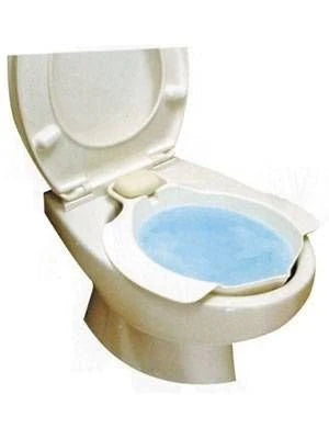 Hemoroid ve Kalça Desteği İçin Taşınabilir Oturma Banyosu Klozet Uyumlu Pratik Bakım Küveti