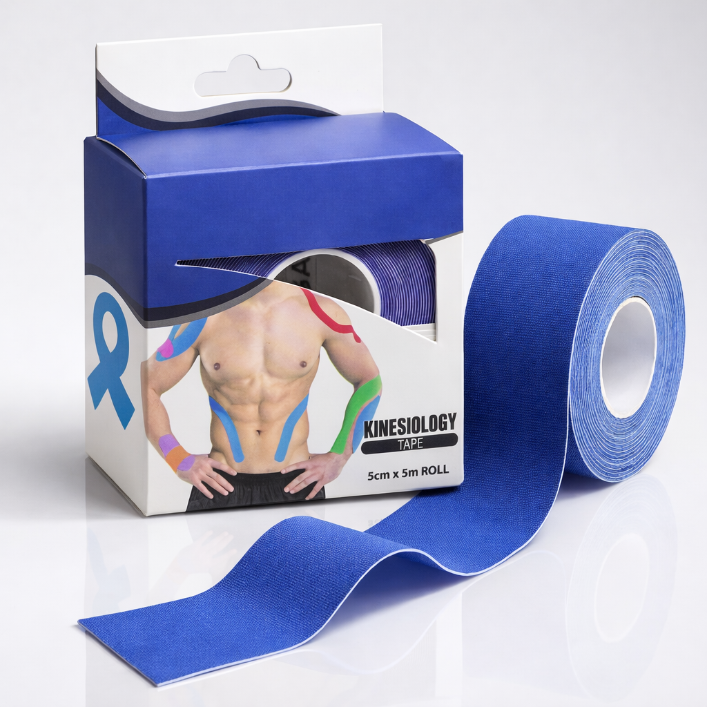 Kinezyo Bandı Spor Bandı Diz Omuz Bel Kas Ağrısı İçin Esnek Kinesio Teyp Fizyoterapi Bandı 5cm x 5m