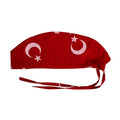 Unisex Pamuklu Hemşire Bonesi Desenli Doktor Aşçı Hastane Ameliyathane Cerrahi Scrub Bone